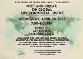 Spring Meet and Greet #3: Global Environmental Justice