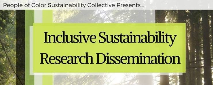flyer from Inclusive Sustainability Research Dissemination event